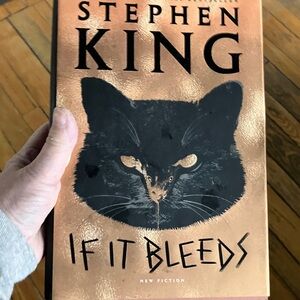 Stephen King Hardcover Book:  If It Bleeds